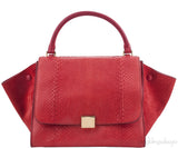 Trapeze Luggage Python Red*