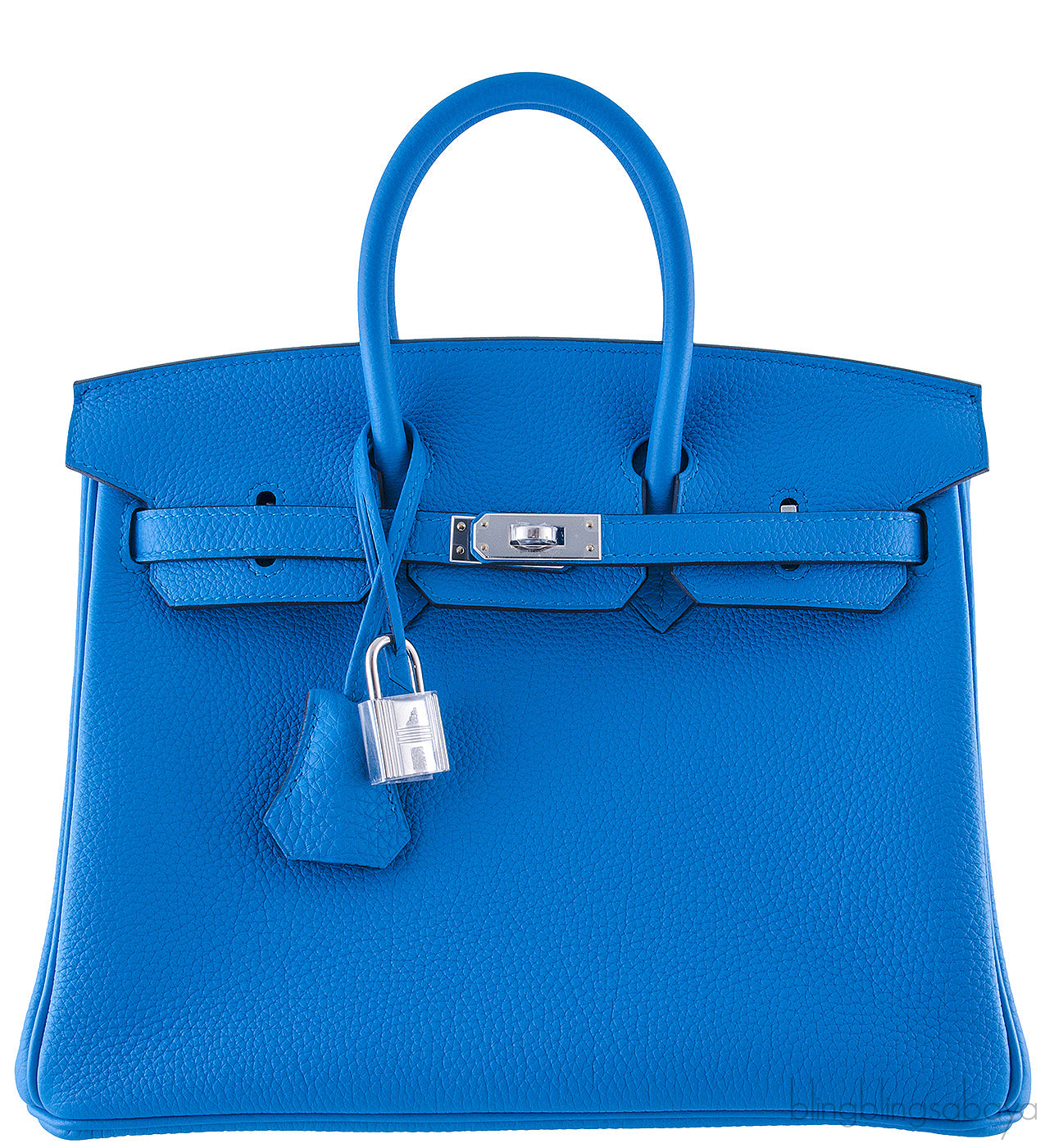 Birkin 25 Togo Bleu Zanzibar*