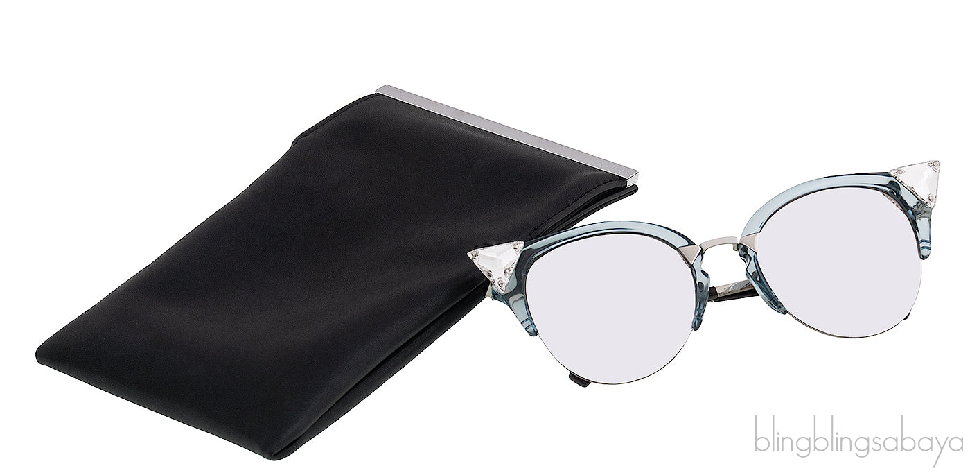 FF0041/s Cat Eye Blue Sunglasses
