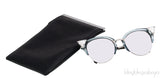 FF0041/s Cat Eye Blue Sunglasses