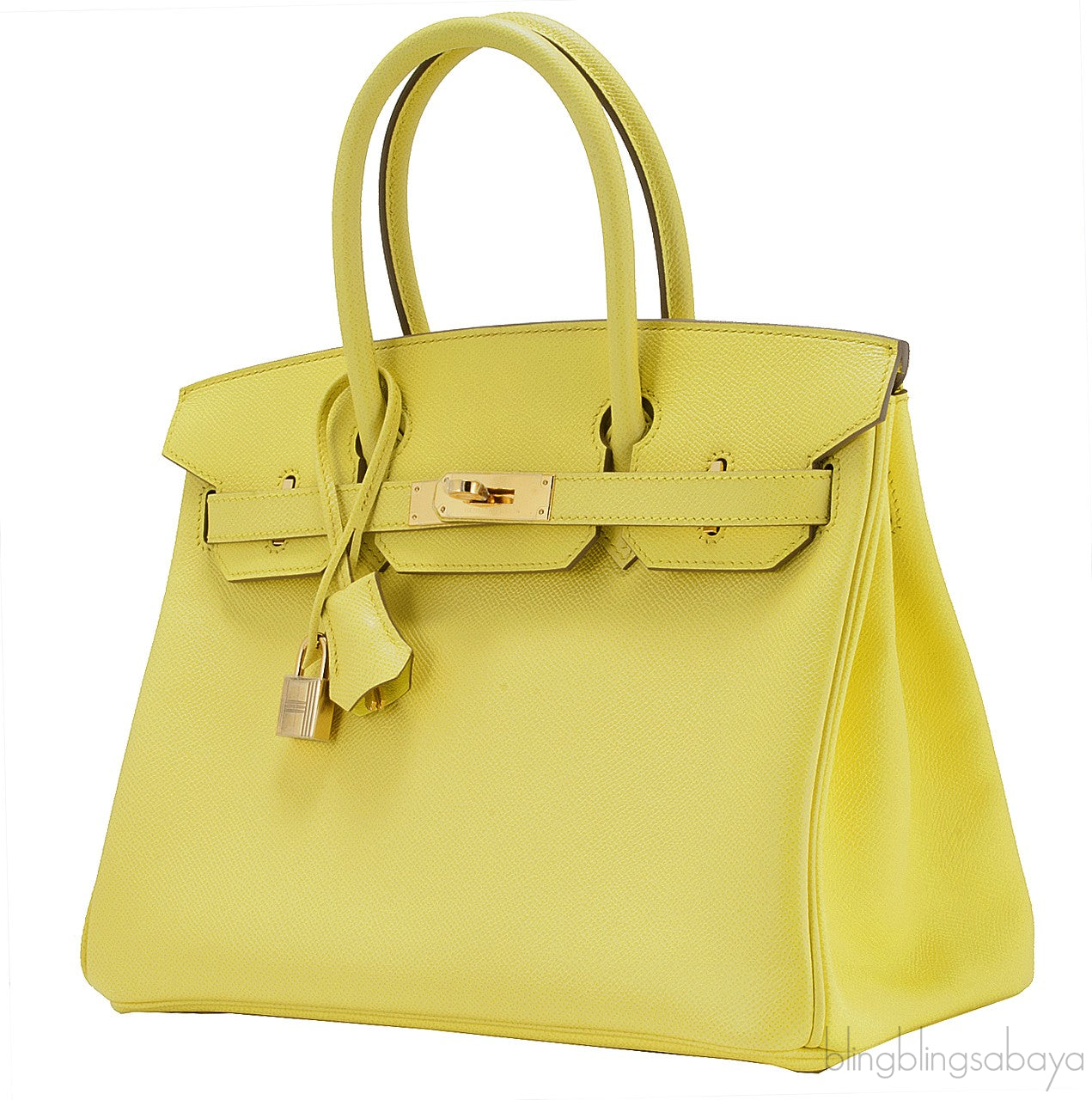 Birkin 30 Epsom Soufre