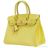 Birkin 30 Epsom Soufre