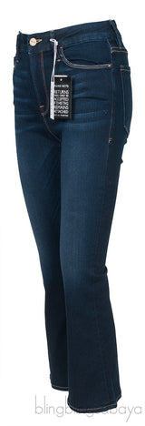 Le Crop Mini Boot Denim
