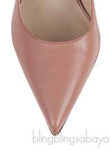 Old Rose Pointed Toe Heels