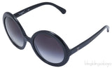 Oversized Black CC Sunglasses