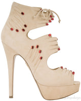 Beige Hands On Sandal