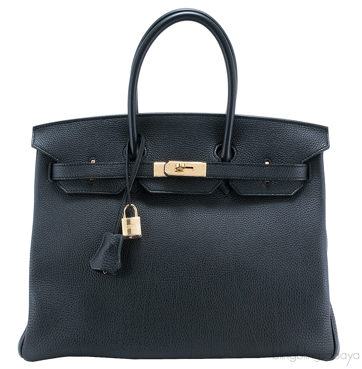 Birkin 35 Black Togo GHW