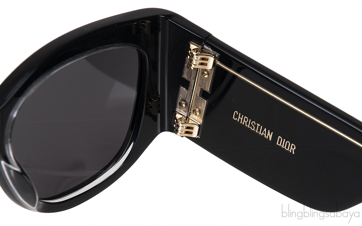 DiorNuitS11 10A0 Black Cat Eye Sunglasses