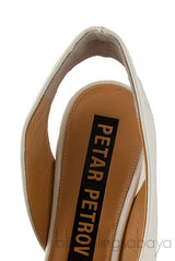 Off-white Slingback Pump