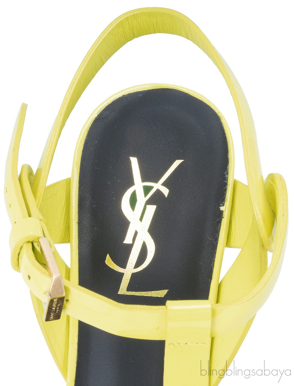 Yellow Patent Leather Tribute
