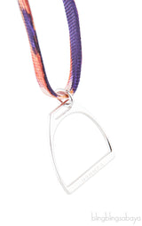 Multicolor Silk Necklace