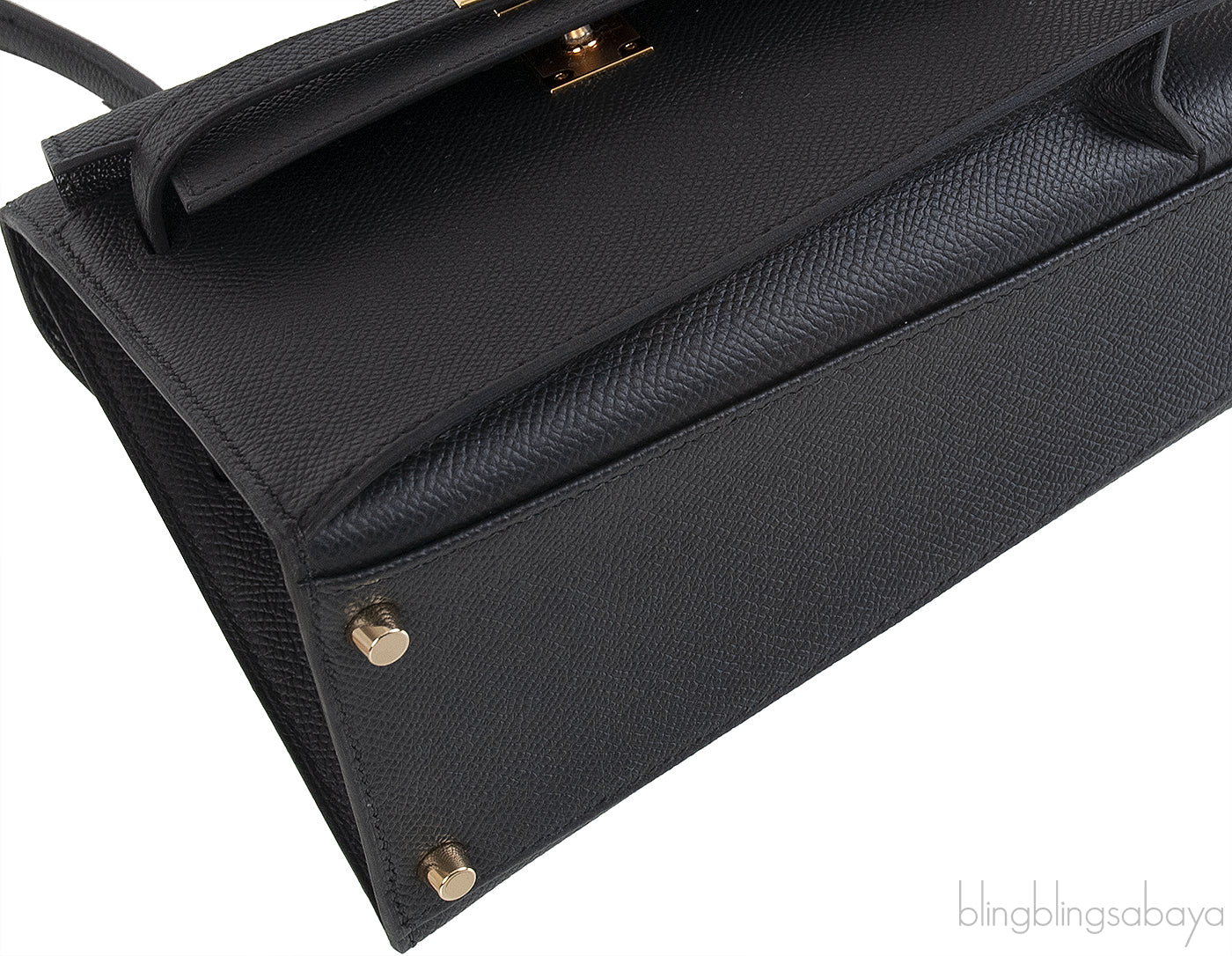 Kelly 20 Desorder Black Epsom Sellier GHW
