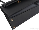Kelly 20 Desorder Black Epsom Sellier GHW