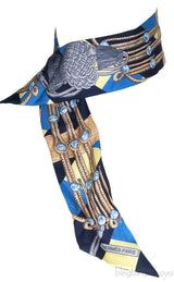 Silk Printed Twilly