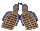 Bottega Veneta Blue Violet Lido Intrecciato Mules