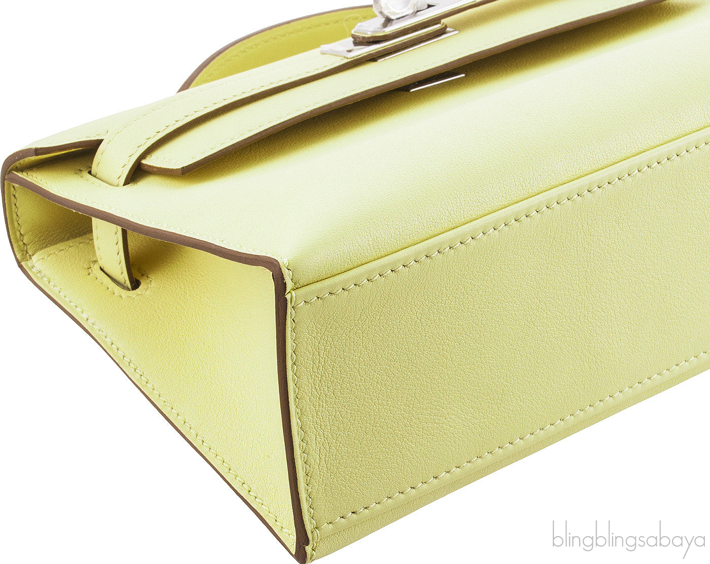 Kelly Pochette Swift Jaune Poussin