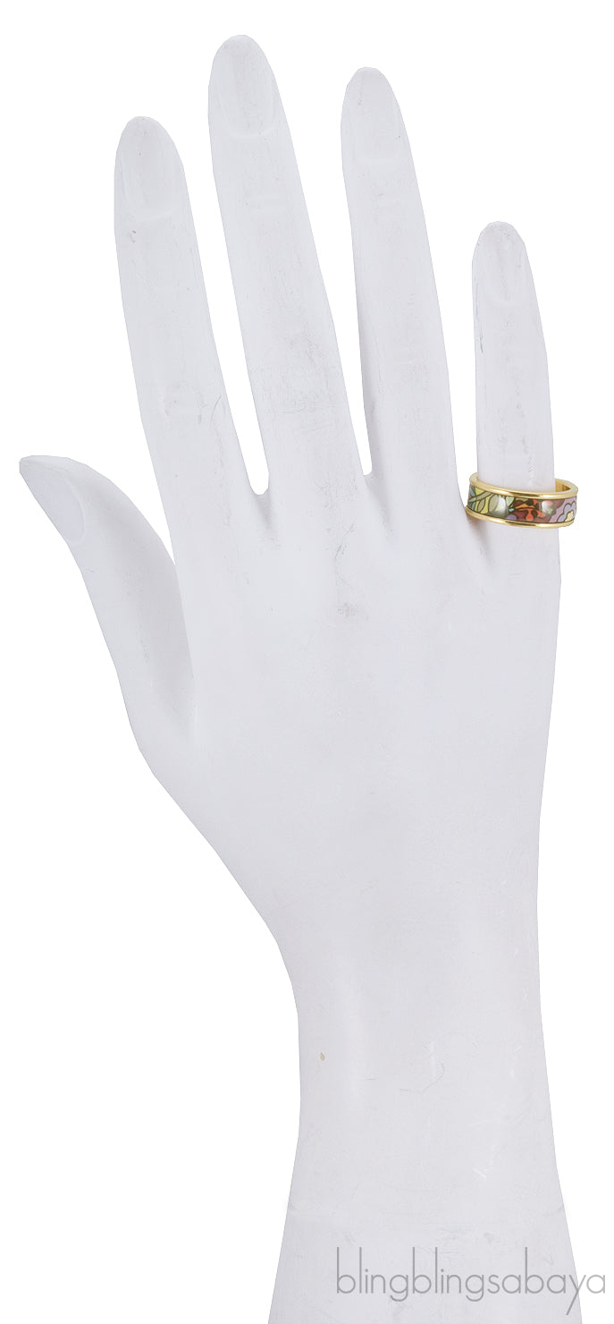 Paradise Sunlight Printed Ring