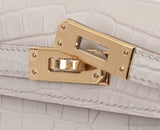 Kelly 20 Alligator Matte Beton GHW