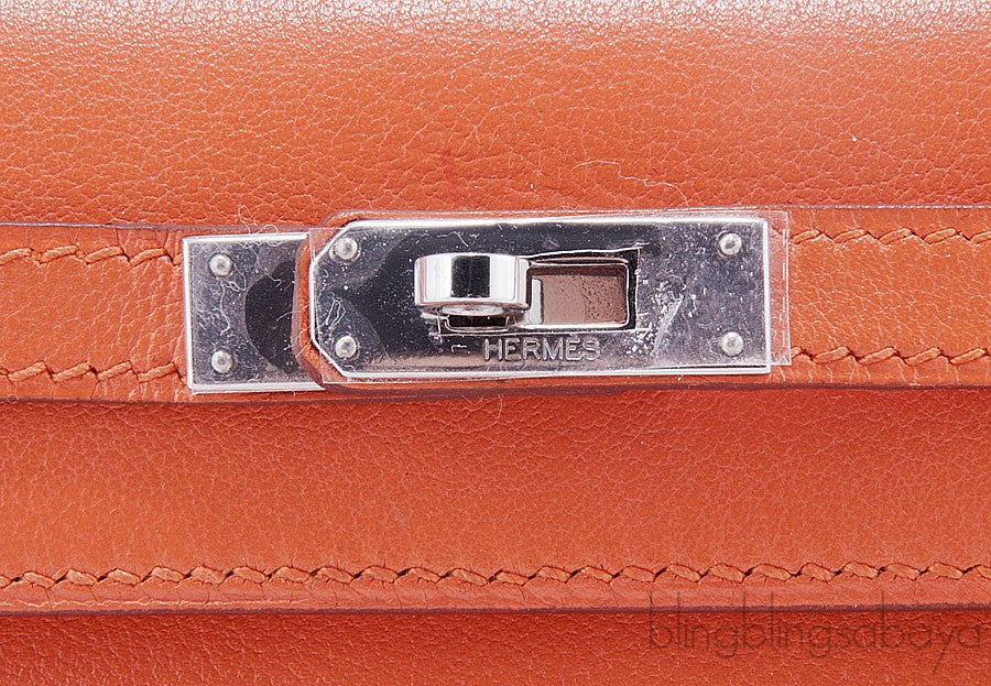 Mini Kelly Sellier Orange Swift