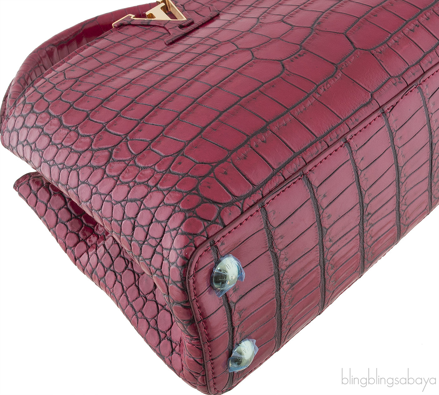 Capucines Crocodile Grenade BB