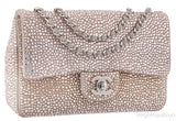 Ombre Strass Mini Flap Bag