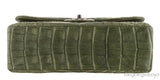 Classic Crocodile Jumbo Flap Bag