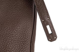 Birkin 35 Choco Brown Clem PHW