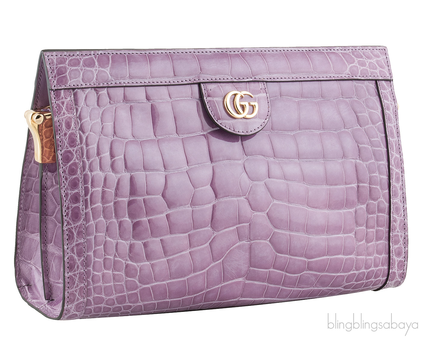 Ophidia Crocodile Shoulder Bag