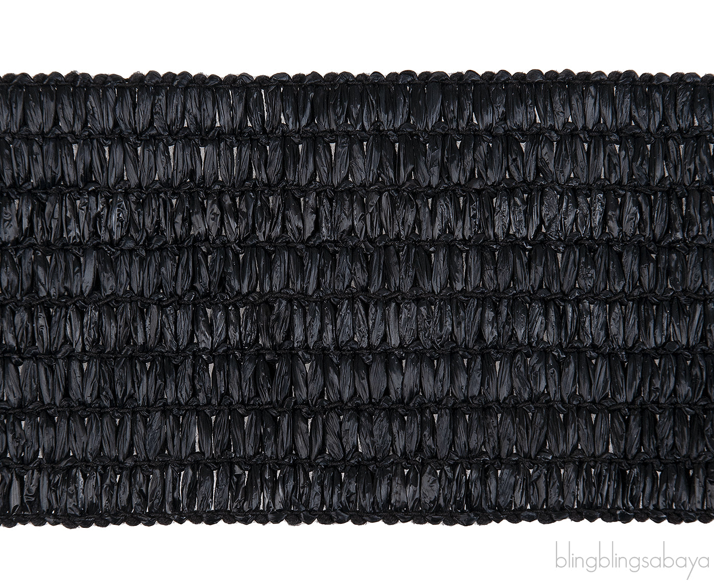 Dolce & Gabbana Black Elastic Waist Belt