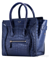 Micro Alligator Luggage Tote