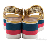 Peggy Glitter Platform Sandals