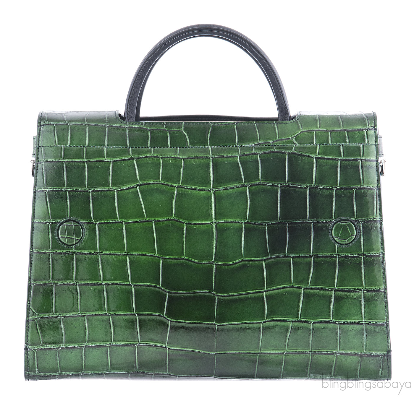 Diorever Bi-Color Crocodile Medium Bag*
