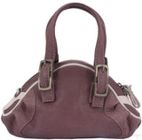 Brown Mini Top Handle Bag