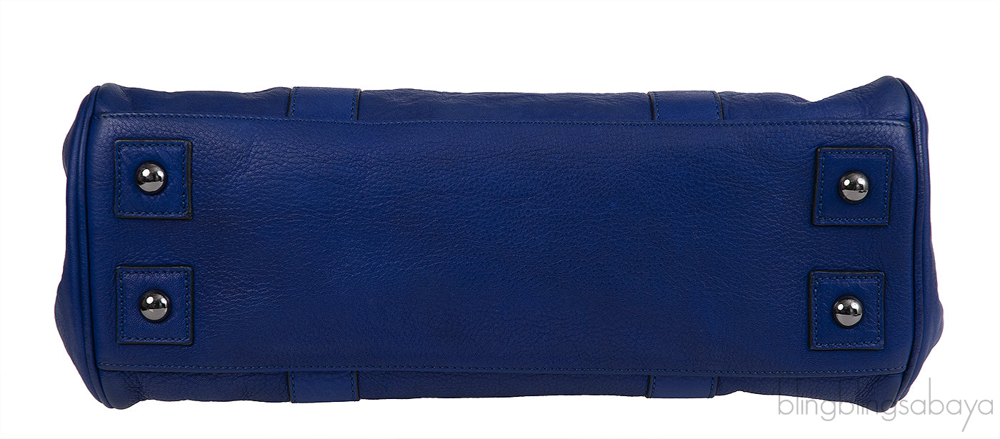 Mulberry Bayswater Blue Top Handle Bag