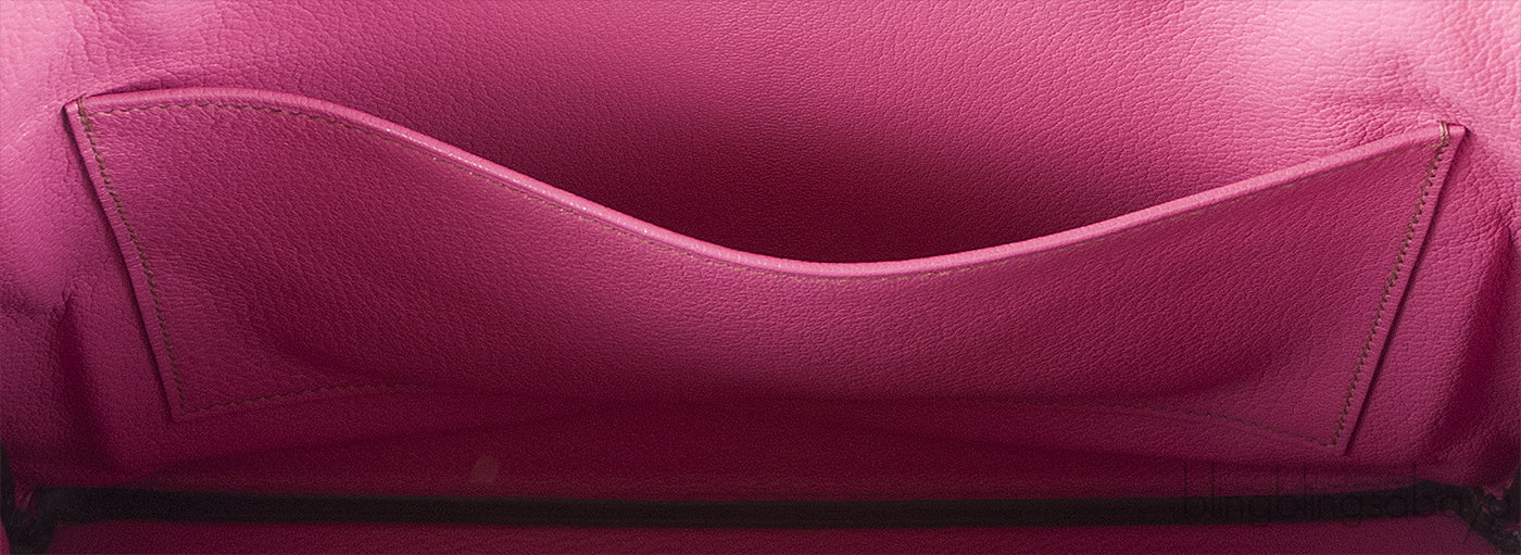 Birkin 30 Fuchsia Pink Ostrich PHW
