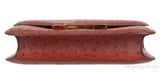Hermes Vintage Constance 23 Brown Ostrich GHW