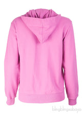 Fuchsia Pink Hoodie jacket