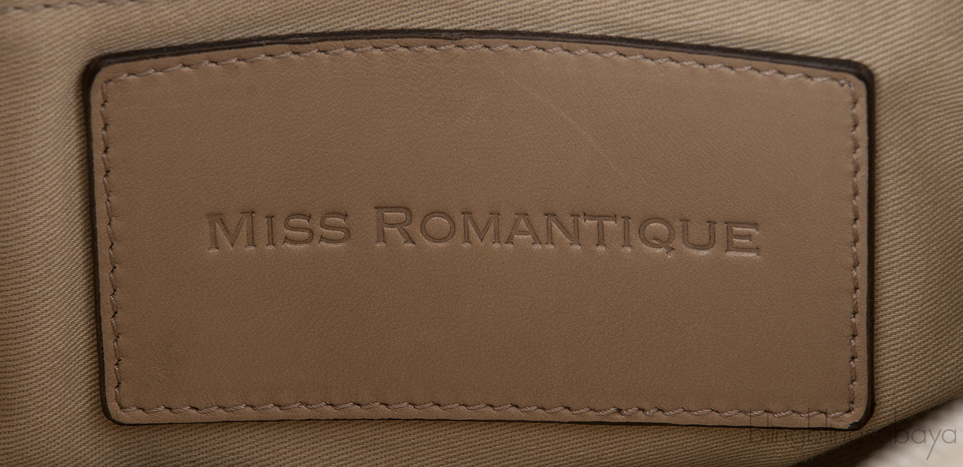 Miss Romantique Python Bag