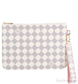 Louis Vuitton City Pouch Damier Azur Studded Clutch