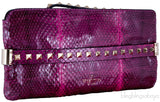 Rockstuds Python Pink Clutch