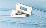 Kelly 20 Bleu Zephyr Epsom Sellier PHW