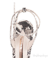 Python Slingback Heels
