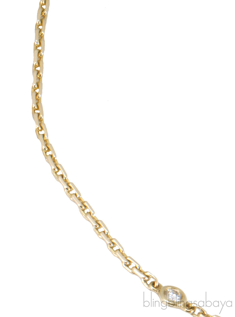 Yellow Gold Move Uno Diamond Bracelet
