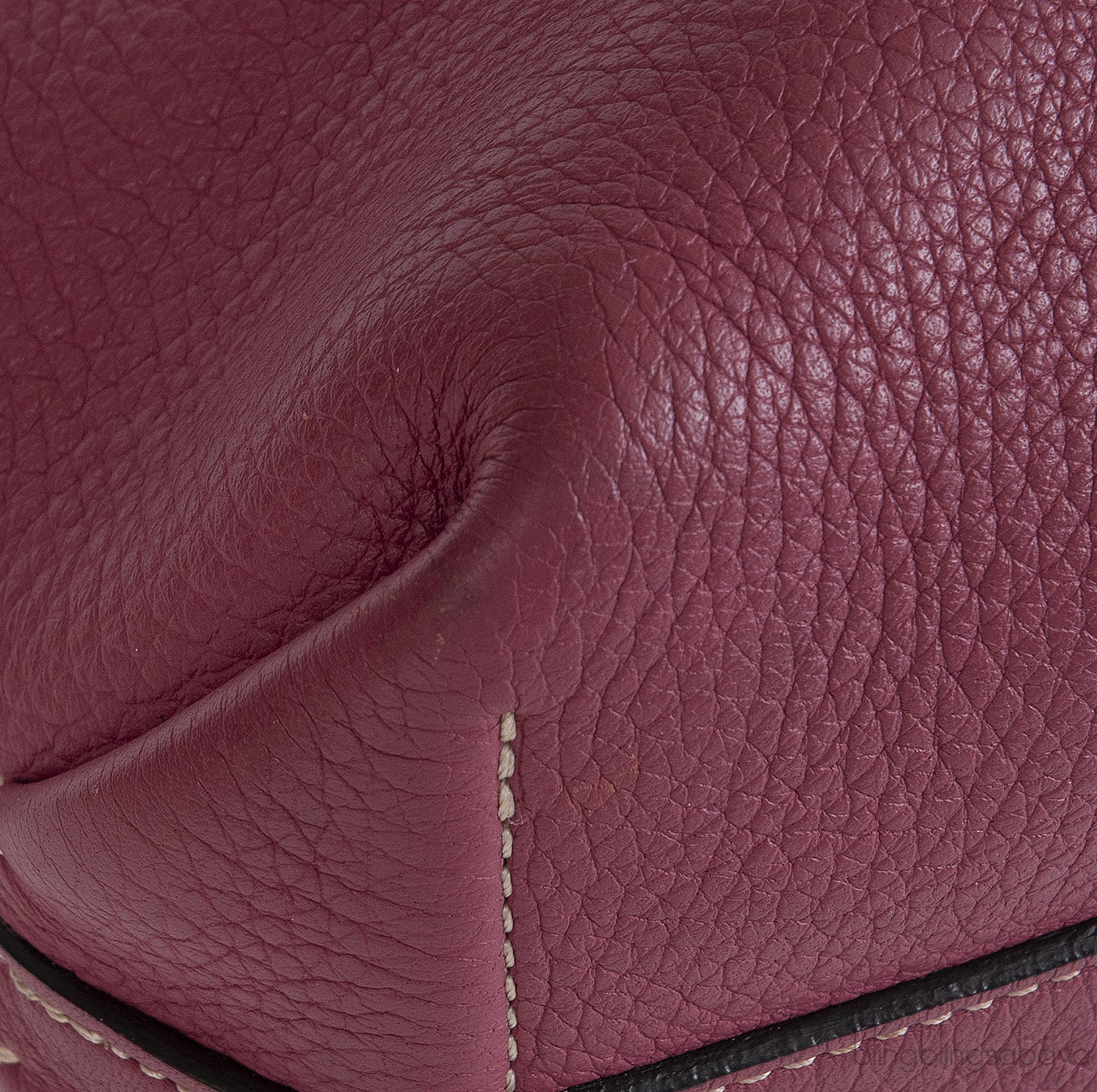 Moynat Quattro Reversible Bi-color Leather Tote
