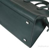 Soft Margaux 10 Dark Green Leather Bag