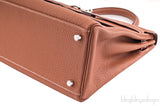 Kelly 35 Gold Togo