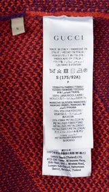 Gucci Multicolor Metallic Wool Sweater S