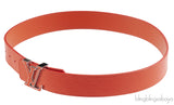 Louis Vuitton Epi Leather Logo Initial Orange Belt