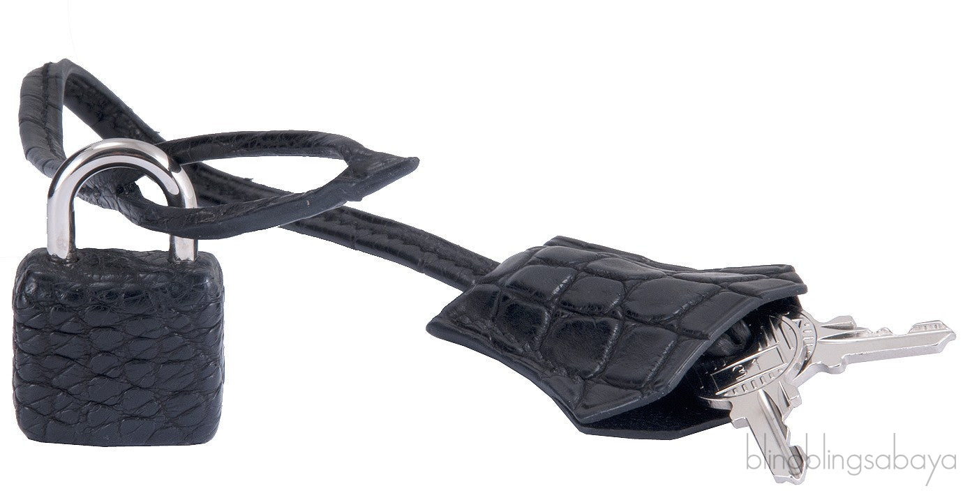 Birkin 35 Black Matte Crocodile PHW