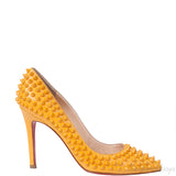 Pigalle Spikes Yellow Pump